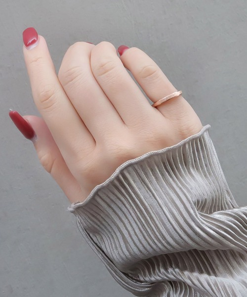 blackdia ocean（ブラックダイヤオーシャン）の「blackdia ocean サンドデザインリング（リング・レディース・シルバー/ゴールド/ピンクゴールド・7号/9号/11号/13号/4号/15号/18号）」の17枚目の写真