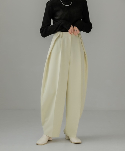 KBF（ケイビーエフ）の「フォールドアップパンツ（その他パンツ・レディース・ブラック/グリーン/アイボリー・36/38）」の17枚目の写真