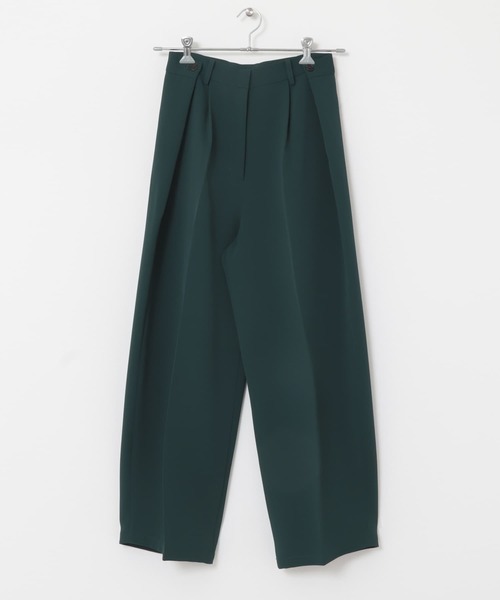 KBF（ケイビーエフ）の「フォールドアップパンツ（その他パンツ・レディース・ブラック/グリーン/アイボリー・36/38）」の9枚目の写真