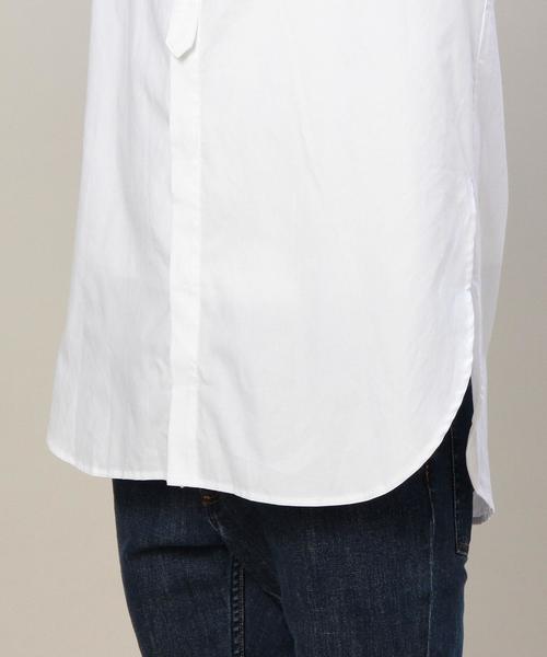 BEAUTY&YOUTH UNITED ARROWS（ビューティーアンドユースユナイテッドアローズ）の「【別注】＜VOTE MAKE NEW CLOTHES＞ HOOD LONG SHT BY/シャツ◆（シャツ/ブラウス・メンズ・ホワイト/ベージュ・MEDIUM/SMALL）」の9枚目の写真