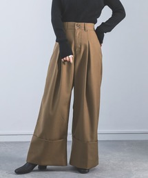 osharewalker | 『ロールアップデザインタックワイドパンツ』(その他パンツ)