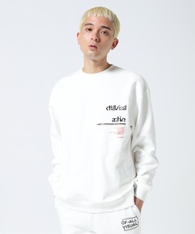 A4A（エーフォーエー）の「A4A/エーフォーエー/DAMASUKU CREW NECK SWEAT クルーネックスウェット（スウェット・メンズ）」