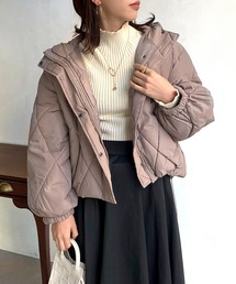ダイヤキルト中綿ブルゾン