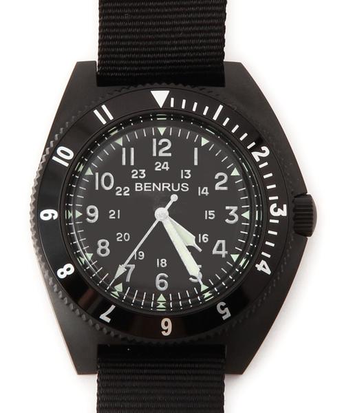 BEAUTY&YOUTH UNITED ARROWS（ビューティーアンドユースユナイテッドアローズ）の「＜BENRUS＞ TYPE2 BK/ウォッチ◆（アナログ腕時計・メンズ・ブラック・フリー）」の3枚目の写真