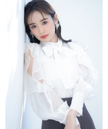 MERCURYDUO | 2WAYラッフルオープンスリーブブラウス(シャツ/ブラウス)