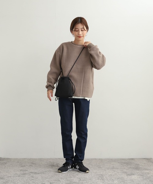 セール】ボアクルーネックプルオーバー（Tシャツ/カットソー）｜URBAN