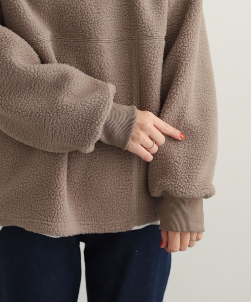 セール】ボアクルーネックプルオーバー（Tシャツ/カットソー）｜URBAN