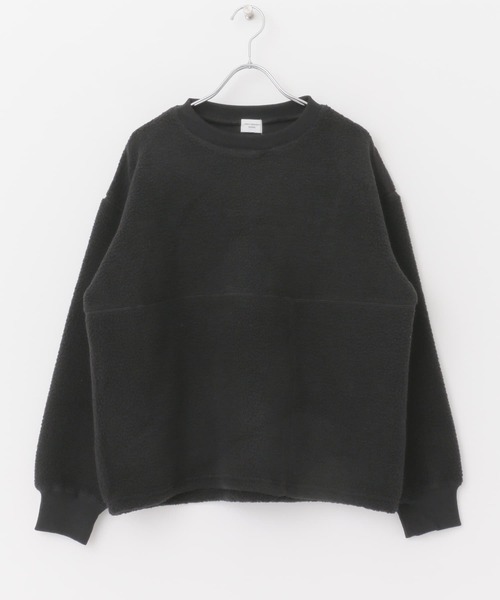 URBAN RESEARCH DOORS(アーバンリサーチドアーズ)の「ボアクルーネックプルオーバー(Tシャツ/カットソー・レディース・アイボリー/ブラック/モカ・MEDIUM)」の11枚目の写真