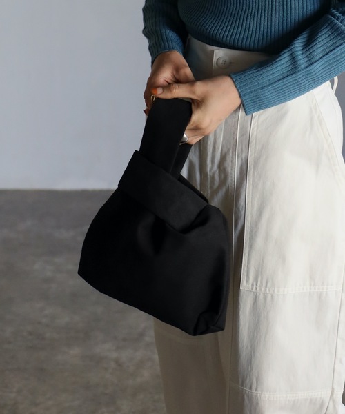 ap retro(アプレトロ)の「マルシェミニバッグ(トートバッグ・レディース・ホワイト/ブラック・FREE)」の17枚目の写真