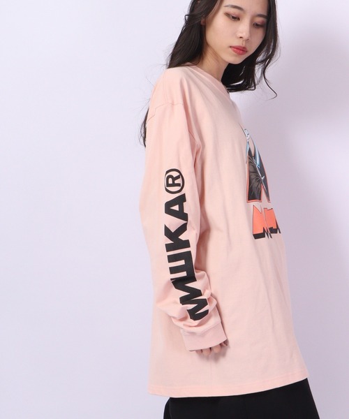 MISHKA（ミシカ）の「MISHKA ロングスリーブTシャツ（Tシャツ/カットソー・メンズ・ホワイト/ブラック/ホワイト系その他/ピンク/グレー系その他・M/L/XL）」の14枚目の写真