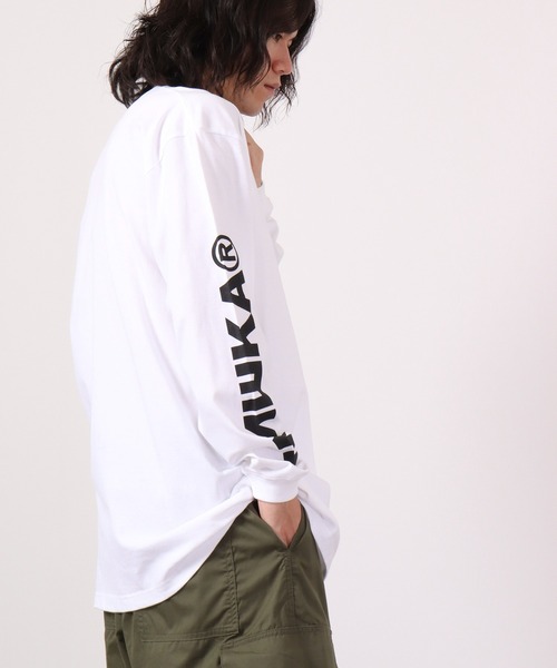 MISHKA（ミシカ）の「MISHKA ロングスリーブTシャツ（Tシャツ/カットソー・メンズ・ホワイト/ブラック/ホワイト系その他/ピンク/グレー系その他・M/L/XL）」の20枚目の写真