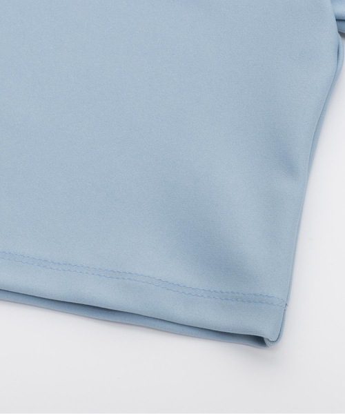 SEA（シー）の「ショート ラッシュガード（水着・レディース・ネイビー/ブラック/ライトブルー・ONE SIZE）」の7枚目の写真