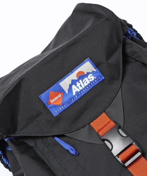 bravo(ブラボー)の「BRAVO×Atlas/ブラボー×アトラス BRAVO X ATLAS SIERRA BLOCK II リュック(バックパック/リュック・メンズ・ブラック・ONE SIZE)」の5枚目の写真