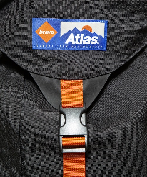 bravo(ブラボー)の「BRAVO×Atlas/ブラボー×アトラス BRAVO X ATLAS SIERRA BLOCK II リュック(バックパック/リュック・メンズ・ブラック・ONE SIZE)」の6枚目の写真