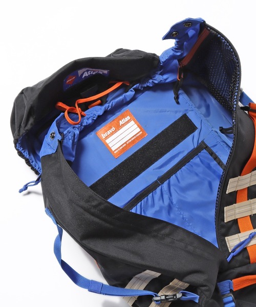 bravo(ブラボー)の「BRAVO×Atlas/ブラボー×アトラス BRAVO X ATLAS SIERRA BLOCK II リュック(バックパック/リュック・メンズ・ブラック・ONE SIZE)」の11枚目の写真