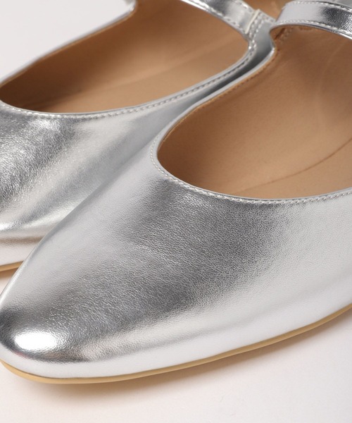 LOWRYS FARM（ローリーズファーム）の「カンドウフィットストラップシューズ 182033（パンプス・レディース・シルバー/ブラック/アイボリー/ピンク・MEDIUM/LARGE）」の13枚目の写真