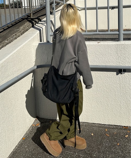 sedacle（セダクル）の「キャットプリントスウェット（スウェット・メンズ・オートミール/ボルドー/アッシュグレー・MEDIUM/LARGE）」の20枚目の写真