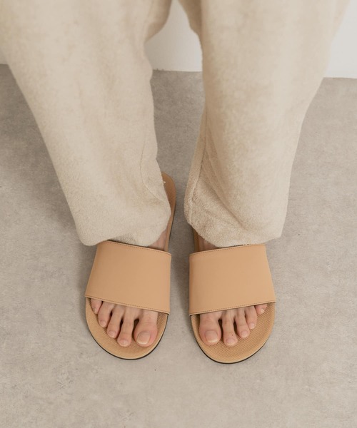 THE GOODLAND MARKET（ザグッドランドマーケット）の「indosole　ESSNTLS SLIDES Men（サンダル・メンズ・ブラック/ホワイト/ベージュ・SMALL/LARGE/MEDIUM）」の6枚目の写真