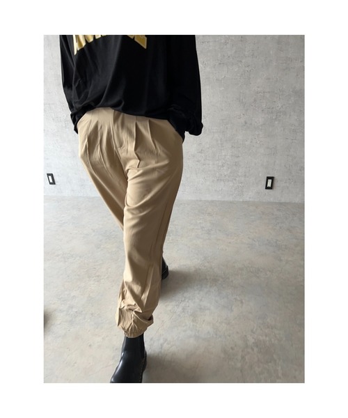 owndaily（オンデイリー）の「ジャージージョガーパンツ（その他パンツ・レディース・ブラック/グレー/ベージュ・MEDIUM/LARGE）」の16枚目の写真