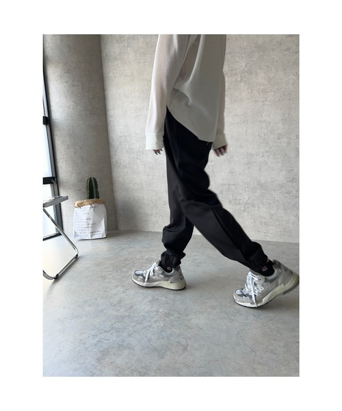 owndaily（オンデイリー）の「ジャージージョガーパンツ（その他パンツ・レディース・ブラック/グレー/ベージュ・MEDIUM/LARGE）」の20枚目の写真