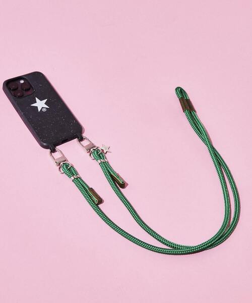CONVERSE TOKYO（コンバーストウキョウ）の「スマホショルダーストラップ (※サイズ調整可)【WEB限定商品】（スマホケース/カバー・レディース・オレンジ/グリーン/ブルー・FREE）」の5枚目の写真