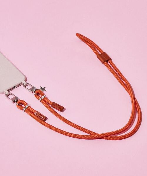 CONVERSE TOKYO（コンバーストウキョウ）の「スマホショルダーストラップ (※サイズ調整可)【WEB限定商品】（スマホケース/カバー・レディース・オレンジ/グリーン/ブルー・FREE）」の14枚目の写真