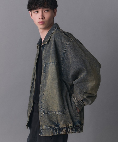 新色追加】 ビッグシルエット ヴィンテージライク ケミカルウォッシュ