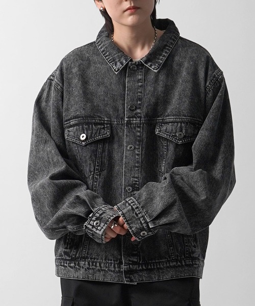 セール】【新色追加】 ビッグシルエット ヴィンテージライク ケミカル