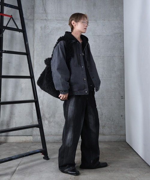 新色追加】 ビッグシルエット ヴィンテージライク ケミカルウォッシュ