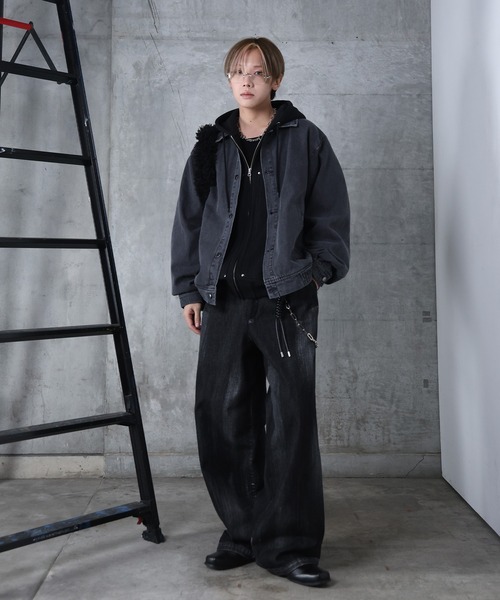 新色追加】 ビッグシルエット ヴィンテージライク ケミカルウォッシュ