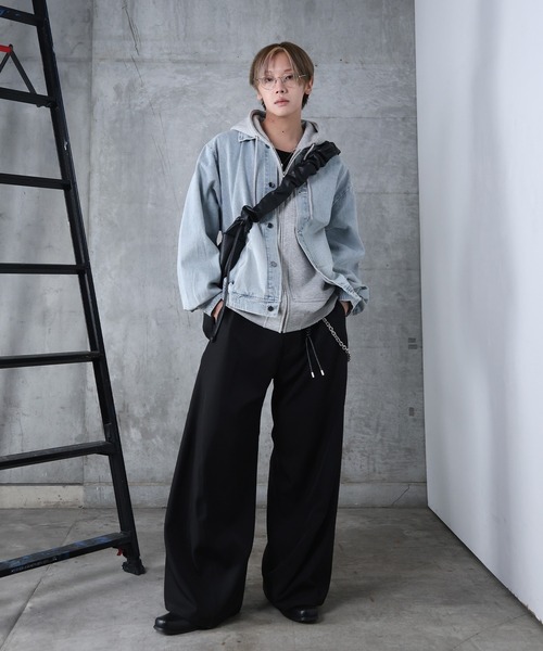 新色追加】 ビッグシルエット ヴィンテージライク ケミカルウォッシュ