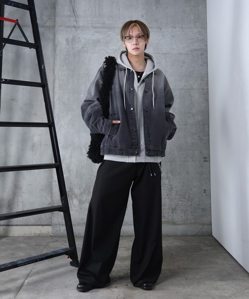 セール】【新色追加】 ビッグシルエット ヴィンテージライク ケミカル