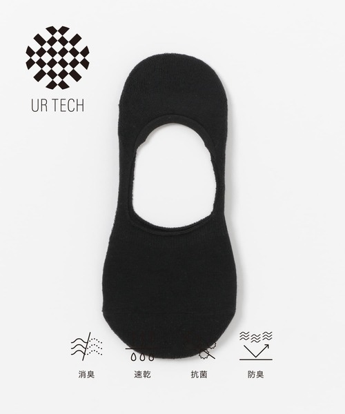 URBAN RESEARCH（アーバンリサーチ）の「『UR TECH』厚手カバーソックス（ソックス/靴下・メンズ・ブラック/チャコールグレー/ホワイト・25-28）」の3枚目の写真