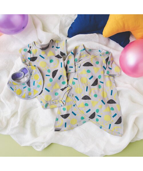 BREEZE（ブリーズ）の「グレコ肌着 マイファーストブリーズ （肌着・キッズ・グレー/オフホワイト/ミント/オレンジ・70/60）」の20枚目の写真