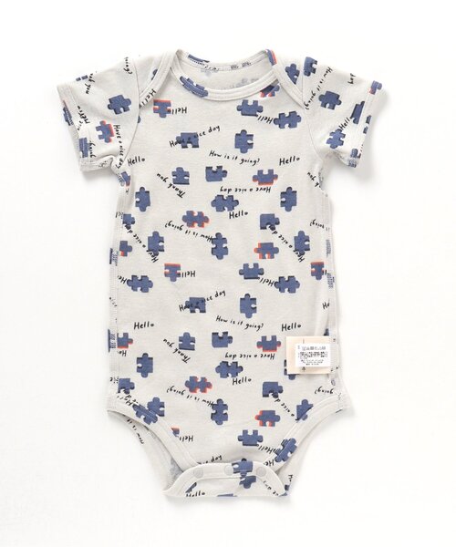 BREEZE（ブリーズ）の「グレコ肌着 マイファーストブリーズ （肌着・キッズ・グレー/オフホワイト/ミント/オレンジ・70/60）」の14枚目の写真