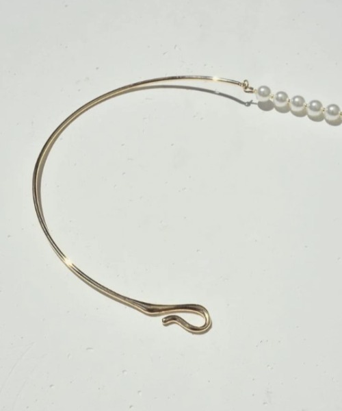 GOLDY（ゴールディ）の「【GOLDY】ブランク パール ネックカフ / 3221001（ネックレス・レディース・ゴールド/シルバー・FREE）」の10枚目の写真