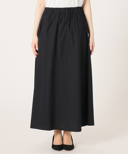 Spick & Span（スピックアンドスパン）の「タイプライターベルトギャザースカート（スカート・レディース・ベージュ/ブラック・38/36）」の6枚目の写真