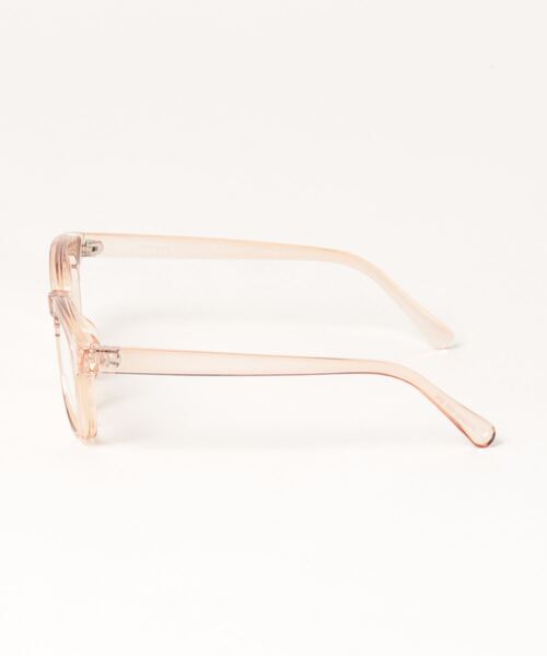 MOUSSY(マウジー)の「CLEAR COLOR アイウェア(サングラス・レディース・クリア/ライトピンク・FREE)」の4枚目の写真
