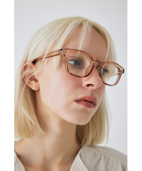 MOUSSY(マウジー)の「CLEAR COLOR アイウェア(サングラス・レディース・クリア/ライトピンク・FREE)」の11枚目の写真