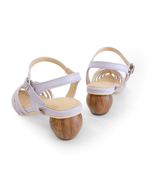 alala（アララ）の「スフィアヒールボーングルカサンダル（サンダル・レディース・ライトグリーン/ホワイト/パープル/ブラック・S/L/LL/M）」の13枚目の写真