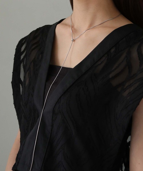 cheriella（シェリエラ）の「【cheriella】ラウンドボール2wayネックレス（ネックレス・レディース・ゴールド/シルバー・FREE）」の10枚目の写真