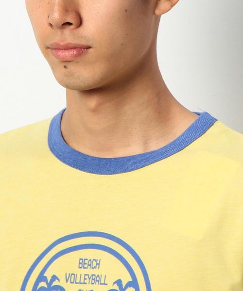 coen（コーエン）の「TCリンガーTシャツ（Tシャツ/カットソー・メンズ・コバルトブルー/イエロー/ケリー・MEDIUM/LARGE/SMALL/X-LARGE）」の8枚目の写真