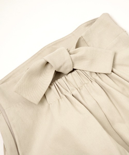 flower（フラワー）の「マリンリボンスカート（スカート・レディース・アイボリー/ネイビー・FREE）」の10枚目の写真