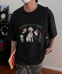 B.R.U（ブル）の「DOGグラフィックTシャツ（Tシャツ/カットソー）」