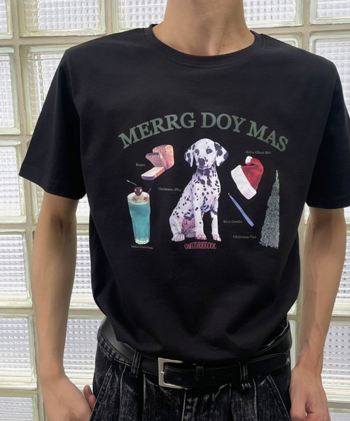 B.R.U(ブル)の「DOGグラフィックTシャツ(Tシャツ/カットソー・レディース・ホワイト/ブラック/グレー・FREE/LARGE)」の18枚目の写真