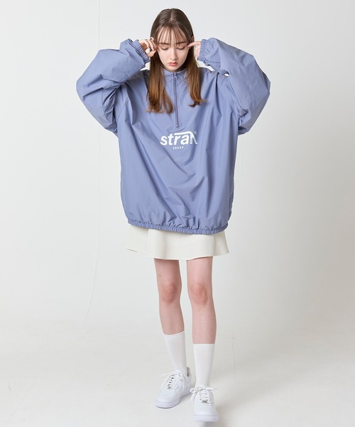 STRAY SHEEP（ストレイシープ）の「[STRAY SHEEP]アノラックジャケット（ブルゾン・レディース・ホワイト/ブラック/ブルー・LARGE/MEDIUM）」の14枚目の写真