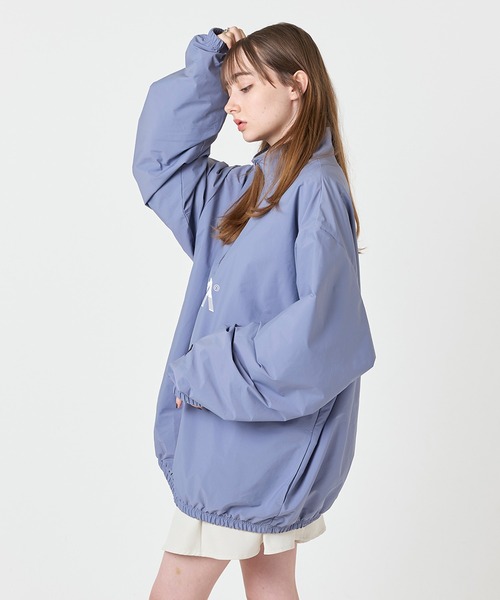 STRAY SHEEP（ストレイシープ）の「[STRAY SHEEP]アノラックジャケット（ブルゾン・レディース・ホワイト/ブラック/ブルー・LARGE/MEDIUM）」の20枚目の写真