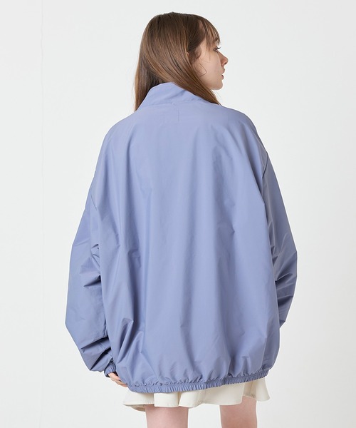 STRAY SHEEP（ストレイシープ）の「[STRAY SHEEP]アノラックジャケット（ブルゾン・レディース・ホワイト/ブラック/ブルー・LARGE/MEDIUM）」の11枚目の写真