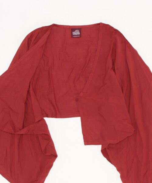 カヤ（カヤ）の「【カヤ】大輪の花ワンピース UV羽織付き（ワンピース・レディース・スミクロ/グリーン系その他/グレー系その他/パープル系その他・FREE）」の21枚目の写真