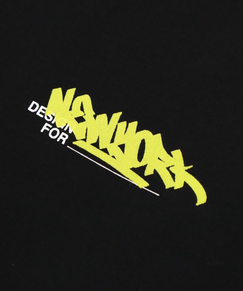 NEW ERA（ニューエラ）の「ニューエラ 長袖Tシャツ オーバーサイズ グラフィティ（Tシャツ/カットソー・メンズ・ホワイト/ブラック/ベージュ・M/L/XXL/XL/S）」の21枚目の写真